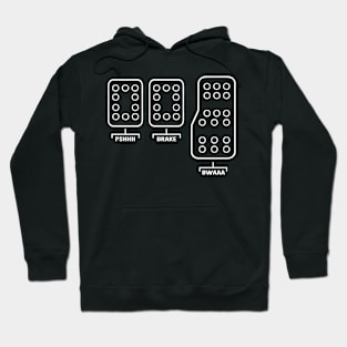 Saveual Pedal Shift Diagram Car Racing Hoodie